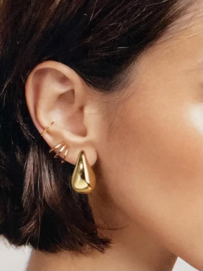Raindrop Goldie Earrings
