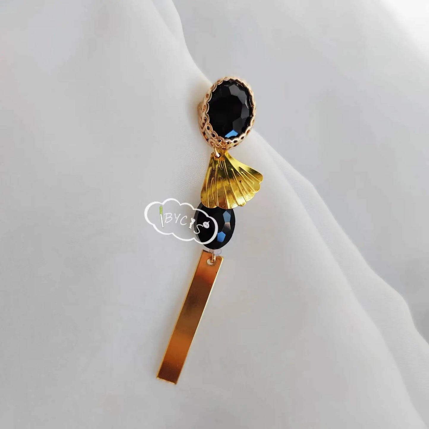 NU:Carnival Yakumo Cos Serpentine Earrings Cosplay Clip Ear Pin Halloween Costume Anime Prop Jewelry Accessories