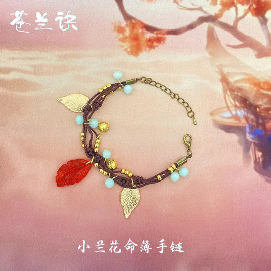 TV Series Cang Lan Jue Love Between Fairy And Devil Cute Chinese Style Vintage Bracelet Cosplay Original Design Jewelry Gifts